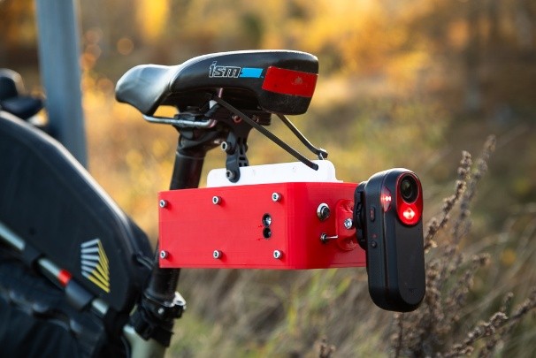 Close-up of TrafficLogger.