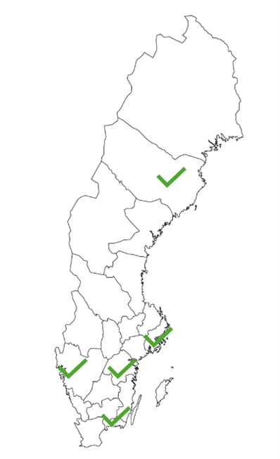 Present distribution of loggers across the country.